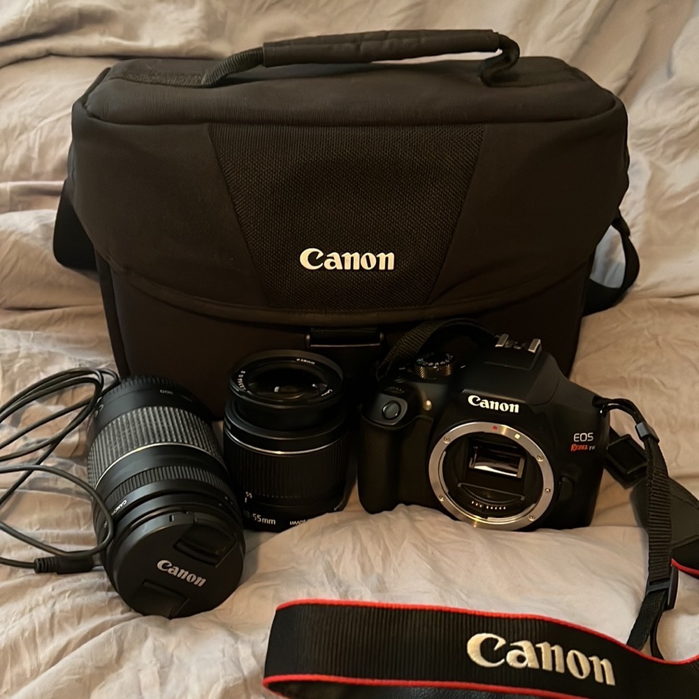 Canon EOS Rebel T6 Camera